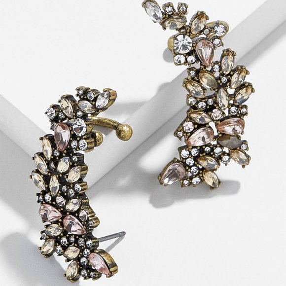 BaubleBar Jewelry - BaubleBar Petunia Ear Crawler Earrings